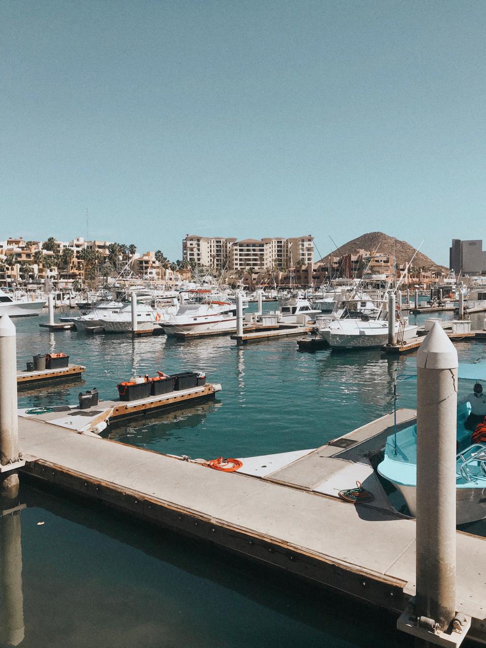 Muelles de la marina de Cabo San Lucas